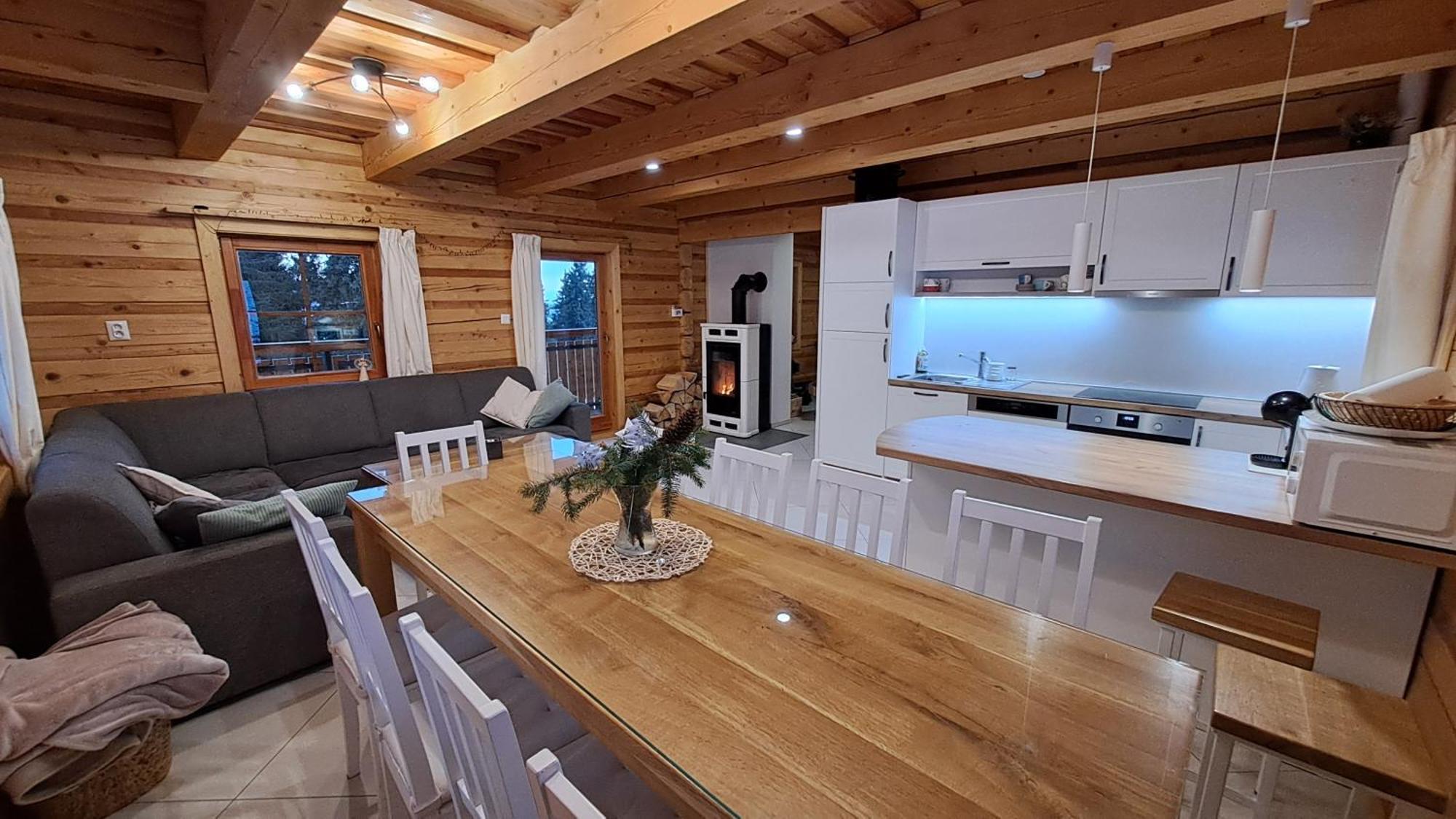 Drevenica Pod Demaenovskou Horou Villa เดมานอฟสกา โดลินา ภายนอก รูปภาพ