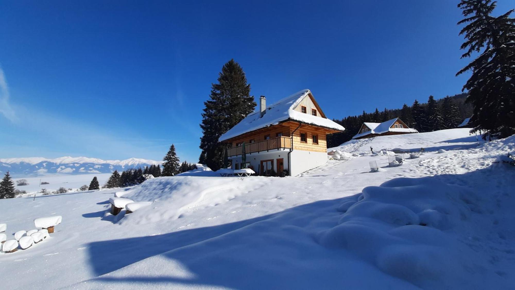 Drevenica Pod Demaenovskou Horou Villa เดมานอฟสกา โดลินา ภายนอก รูปภาพ
